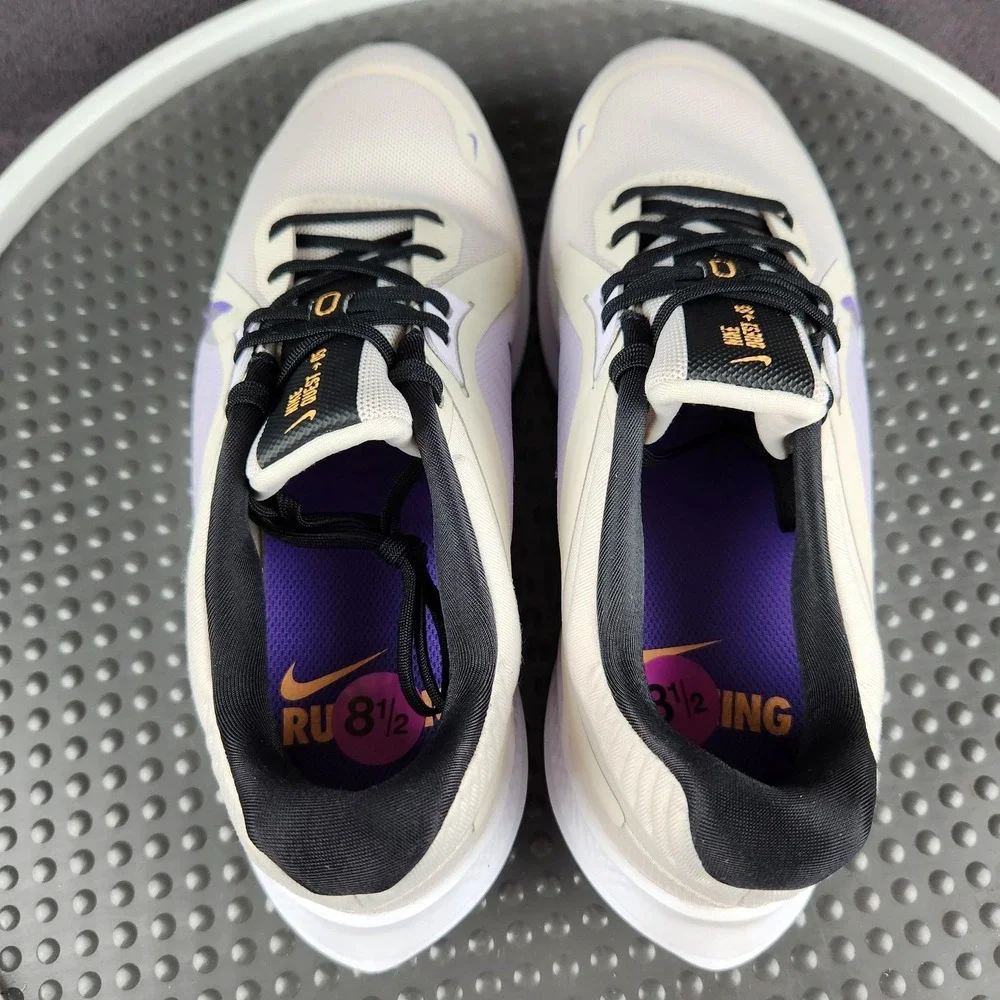 Nike Quest 6 Running Shoes Womens Size 8.5 Beige Purple Sneakers DD9291-101‎